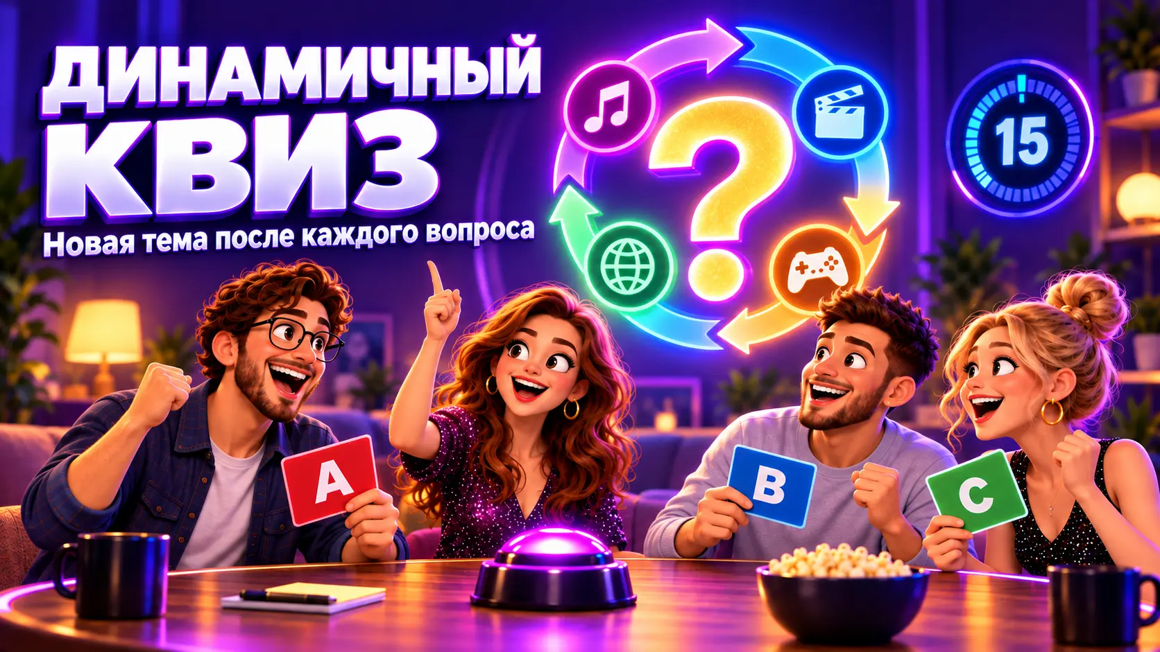 Постер игры «Смена тем»