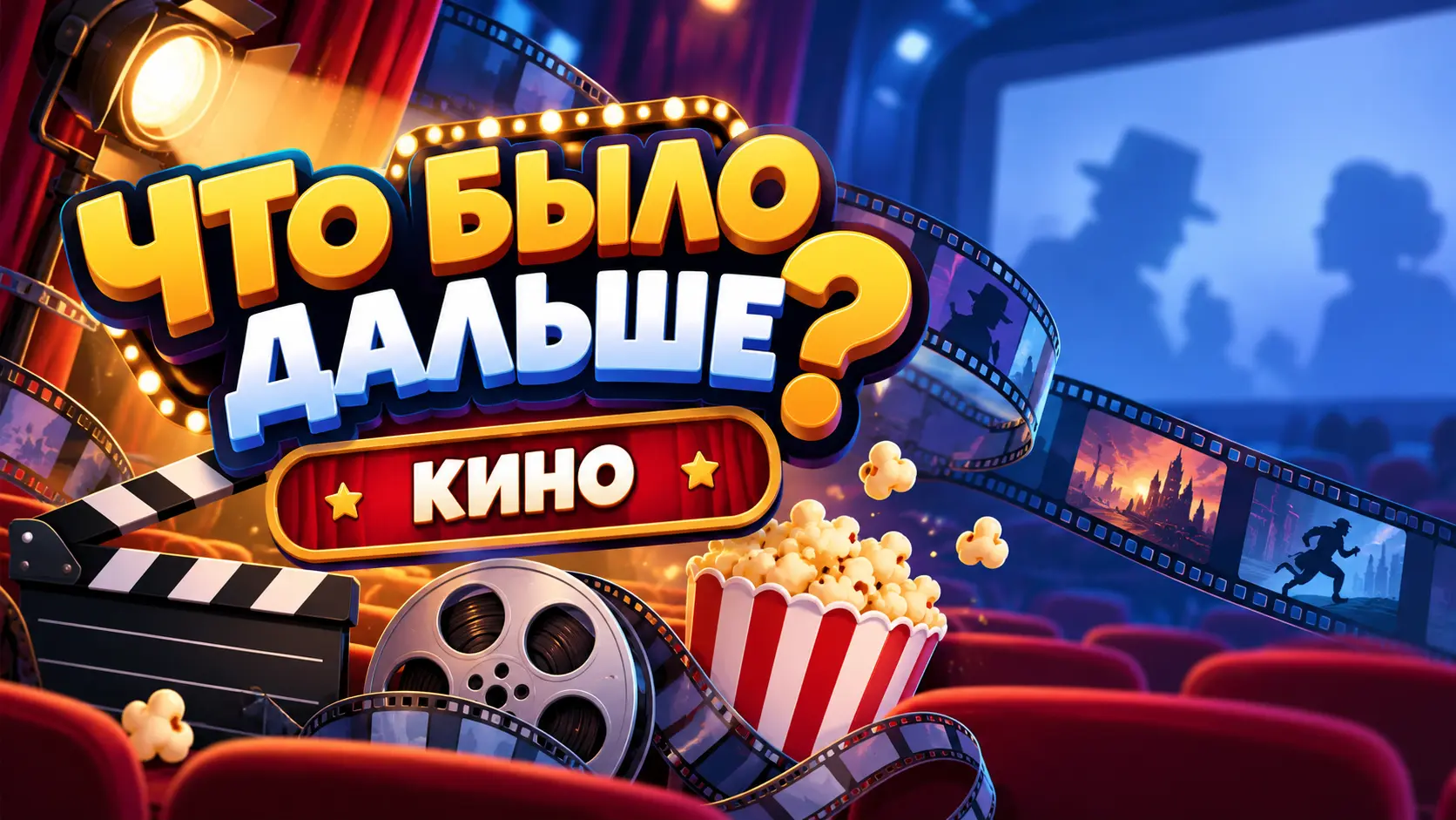 Постер игры «Что было дальше? — Кино»